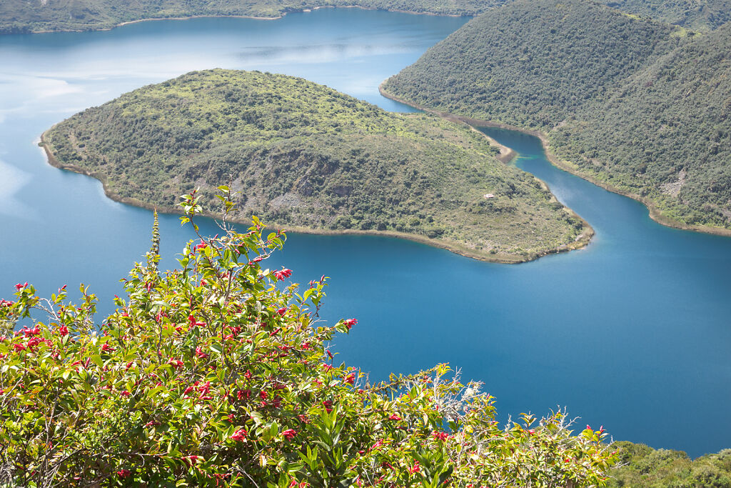 Cuicocha Lake and Otavalo