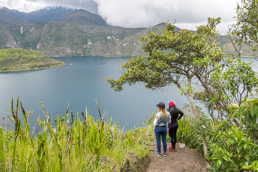 Cuicocha Lake and Otavalo